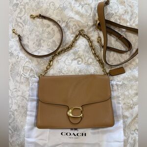 Coach Chain Tabby Shoulder Bag 30, Honey Brown